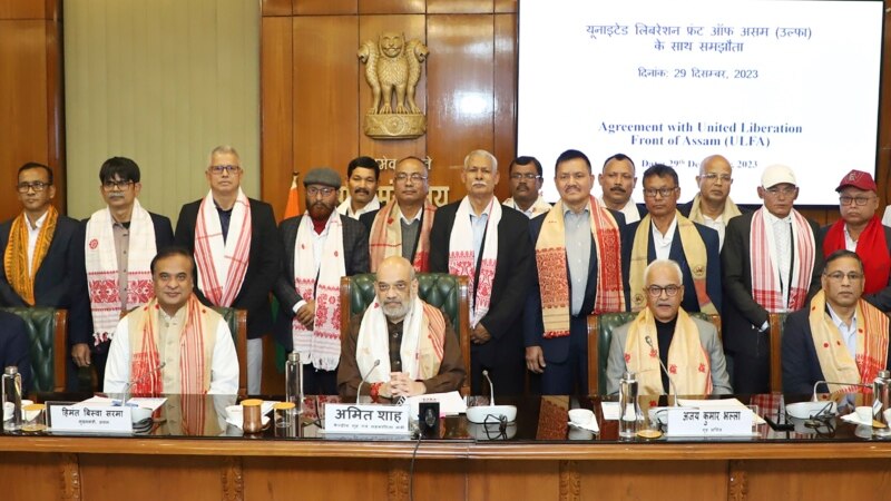 Assam Rebel Group Signs Peace Accord With Indian Government 