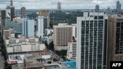 Jiji la Nairobi Mai 7, 2018. Picha na Yasuyoshi CHIBA / AFP.