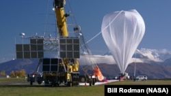 Запуск прототипа телескопа с аэродрома Ванака в Новой Зеландии