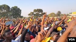 CCC supporters in Marondera