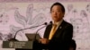 FILE - Qu Dongyu, U.N. Food and Agriculture Organization director-general, speaks during an FAO conference in Colombo, Sri Lanka, Feb. 20, 2024. Qu on July 17, 2024, praised recent North Korean progress in improving food security.