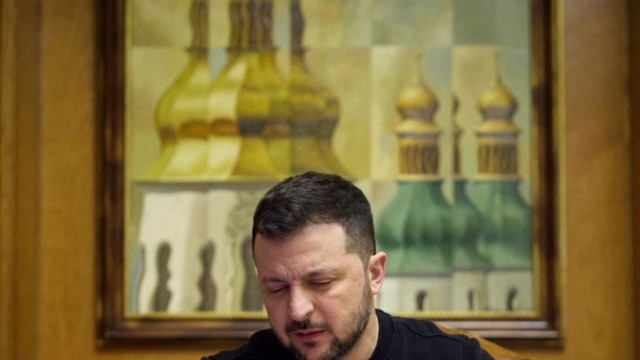 Zelenskyy urges allies not to turn a blind eye to Russian air strikes on Ukraine  - April 15, 2024