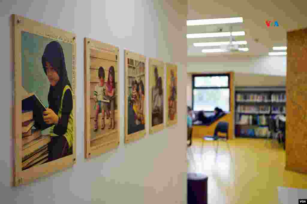 La pluralidad cultural se refleja en las paredes de la escuela de Neve Shalom.