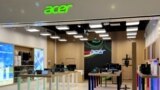 2023年6月7日，俄罗斯莫斯科一家销售宏碁产品的商店。（路透社照片）