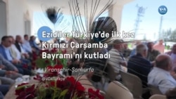 Ezidiler Türkiye’de ilk kez Kırmızı Çarşamba Bayramı’nı kutladı 