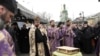 რუსეთის დაზვერვის სამსახური ავრცელებს შეთქმულების თეორიას, რომ დასავლეთი უკრაინის მართლმადიდებელ ეკლესიას ანგრევს 