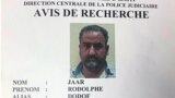 This handout image from Haiti's national police shows Rodolphe Jaar, who was charged in connection with Haitian President Jovenel Moise's killing in 2021. Jaar pleaded guilty to three charges, according to a statement signed March 24, 2023.