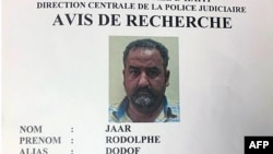 This handout image from Haiti's national police shows Rodolphe Jaar, who was charged in connection with Haitian President Jovenel Moise's killing in 2021. Jaar pleaded guilty to three charges, according to a statement signed March 24, 2023.