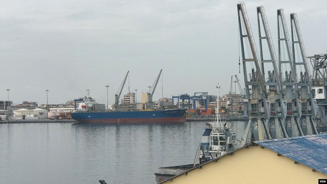 Porto de Lobito, Benguela, Angola