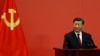 中國領導人習近平在北京人大會堂出席中共第20次全國代表大會後與媒體會面。 （2022年10月23日）