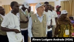 Jorge Carlos Fonseca, antigo Presidente de Cabo Verde, chefe da missão de observadores da CEDEAO, Guiné-Bissau, 4 Junho 2023