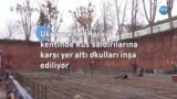 Ukrayna’nın Harkiv kentinde Rus saldırılarına karşı yer altı okulları inşa ediliyor
