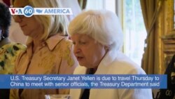 VOA60 America - US Treasury Secretary to visit China this week