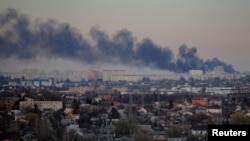 Харьков после российского обстрела. Апрель 2022