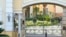 The guard house leading into former FBI informant Alexander Smirnov's residence at a Las Vegas condominium complex is pictured, Feb. 22, 2024. Smirnov, charged with lying about a bribery scheme involving the Biden family, is back in federal custody.