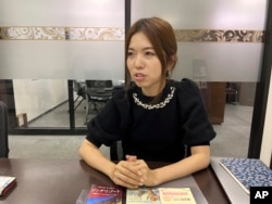 Kanako Ogino, president of Tokyo-based NS Group, speaks during an interview, July 25, 2024.