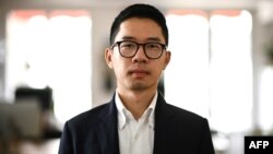 Aktivis pro demokrasi Hong Kong, Nathan Law di Paris, Prancis (foto: dok). 