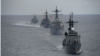 美日加菲海军在南中国海举行联合演习，履行对地区安全与稳定的承诺