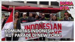 Dunia Kita "Our World, My Story": Komunitas Indonesia Ikut Parade di Kota New York!