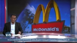 Iibka McDonald's oo hoos u dhacay kadib dagaalkii Gaza