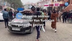 İsrail uyarısı sonrası Gazzeliler Han Yunus’un güneyine geçiyor
