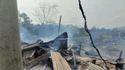 ဖားကန့်မြို့နယ်၊ မအူပင်ရွာကို စစ်ကောင်စီ လက်နက်ကြီးနဲ့ တိုက်ခိုက်