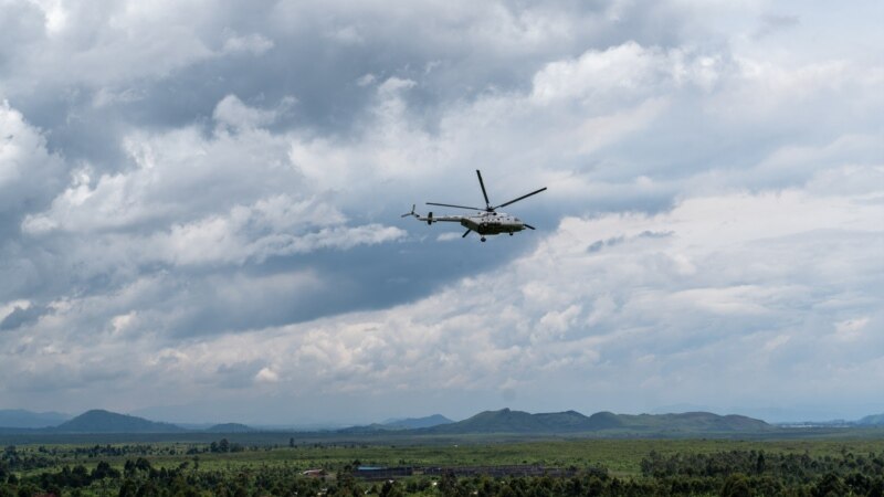 Des tirs contre un hélicoptère de la Monusco font deux blessés