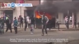 VOA60 World- Kenyan protesters clashed with police in continued protests