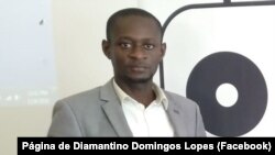 Diamantino Domingos Lopes, secretário-geral do Sindicato dos Jornalistas e Técnicos da Comunicação Social da Guiné-Bissau (Sinjotecs)