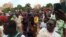 Protest of support to the regime in Burkina Faso