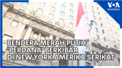 Bendera Merah Putih ‘Perdana’ Berkibar di New York
