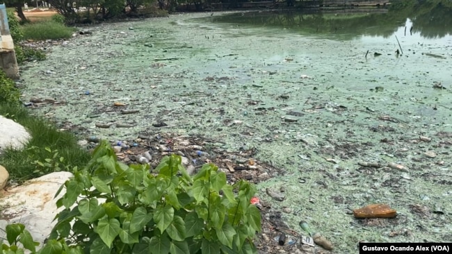 Foto panorámica del Lago de Maracaibo, en Venezuela, en el Mirador del Parque La Marina. La fotografía fue tomada el martes 4 de julio de 2023.