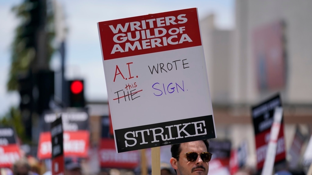 In Hollywood Strike, AI’s Part Is Important