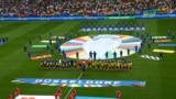 Euro 2024 - Grupo E - Eslovaquia contra Ucrania - Dusseldorf Arena, Dusseldorf, Alemania - 21 de junio de 2024. Vista general como equipos y oficiales se alinean antes del partido. [Foto: Reuters]
