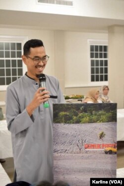 Ianuar Badawi, Ketua Tim Panitia Ramadan 1444 H: "Iftar di Imaam Center selalu ditunggu jemaah." (foto: IMAAM Center/dok)