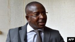 Guy Hervé Kam, connu au Burkina pour avoir été l'avocat de la famille de Thomas Sankara, à Ouagadougou, le 12 novembre 2014.