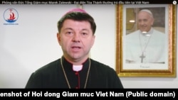 Tổng Giám mục Marek Zalewski trả lời phỏng vấn trên trang web của Hội đồng Giám mục Việt Nam, 8/2/2024.