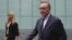 FILE - Actor Kevin Spacey, right, arrives at the Southwark Crown Court after lunch break in London, Britain, July 14, 2023. 