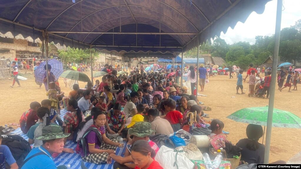 Người tị nạn Myanmar ở các trại tị nạn dọc biên giới Thái Lan (Ảnh tư liệu)