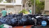 Israelitas e palestinianos lutam para enterrar os mortos