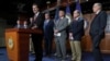 U.S. Rep. Matt Gaetz, a Republican, speaks during a House Freedom Caucus press conference about the Foreign Intelligence Surveillance Act's reauthorization, on Capitol Hill in Washington, Feb. 13, 2024. The House rejected a bid to reform the act on April 10.