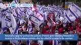 VOA60 World - Largest Israeli trade union calls general strike over judicial overhaul bill