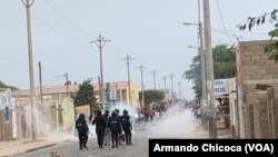 Protestos em Namibe em solidariedade aos mototaxistas, Angola, 12 Junho 2023