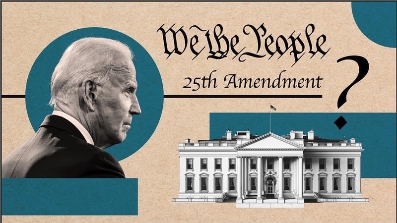Can the 25th amendment be used to replace Biden? 