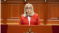 Lindita Nikolla, kryetare e Kuvendit të Shqipërisë gjatë fjalës së dorëheqjes