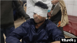 ছাত্রলীগের নেতাকর্মীদের হামলায় বাম ছাত্র সংগঠন ছাত্র ইউনিয়নের চার নেতা-কর্মী আহত হয়েছেন। ১৪ ডিসেম্বর, ২০২৩। 