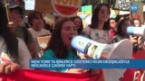 New York'ta binlerce gösterici iklim değişikliğiyle mücadele çağrısı yaptı