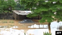 Abidjan sous les eaux en 2023.