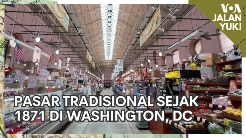 Pasar Tradisional di Jantung Kota Washington, DC