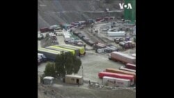 数千辆卡车困在阿富汗巴基斯坦边界 